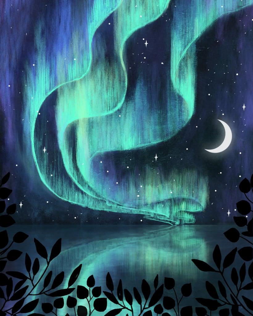Aurora Borealis рисунок