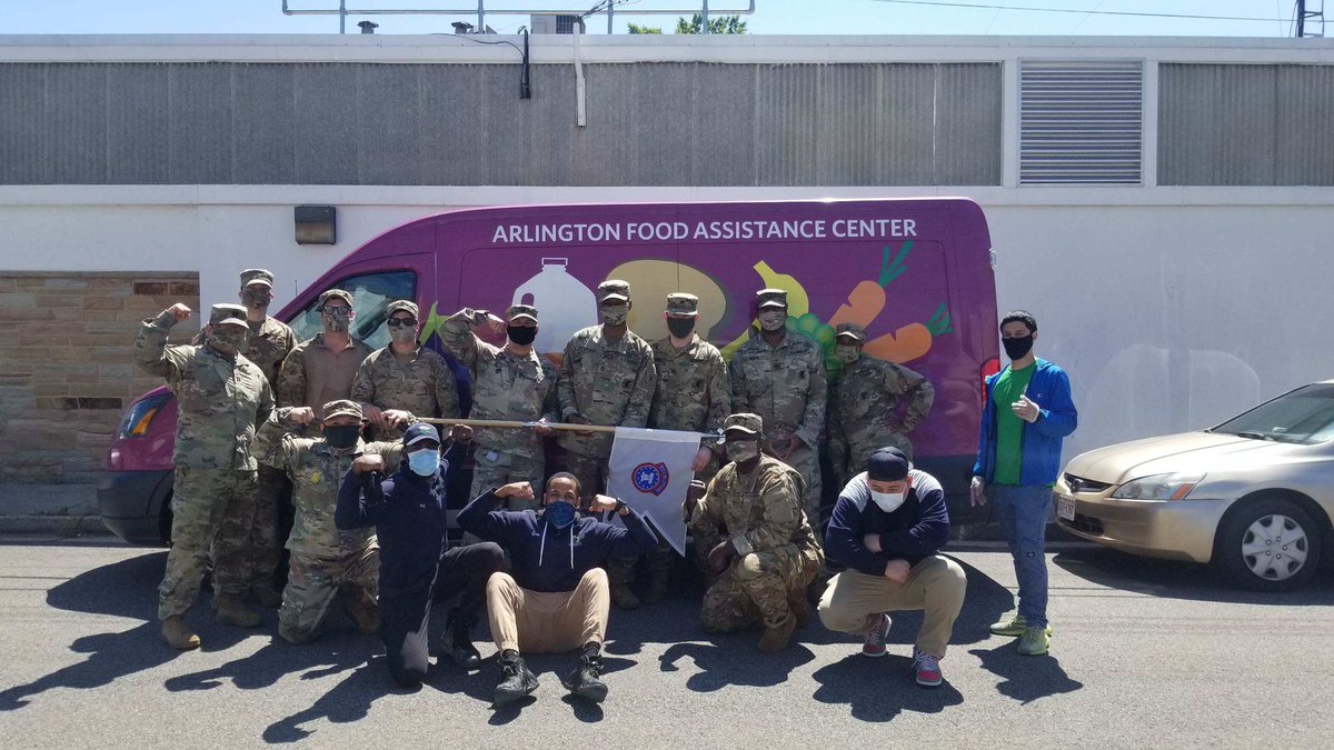 Jeff_M_Hite's tweet photo. Yesterday morning, we loaded our rucks full of non perishable food and foot marched them 7 miles to hand deliver these to the Arlington Food Assistance Center. We donated over 400lbs to our local community to help in these unprecedented times. Great job team! https://t.co/q8TdpnTa0o