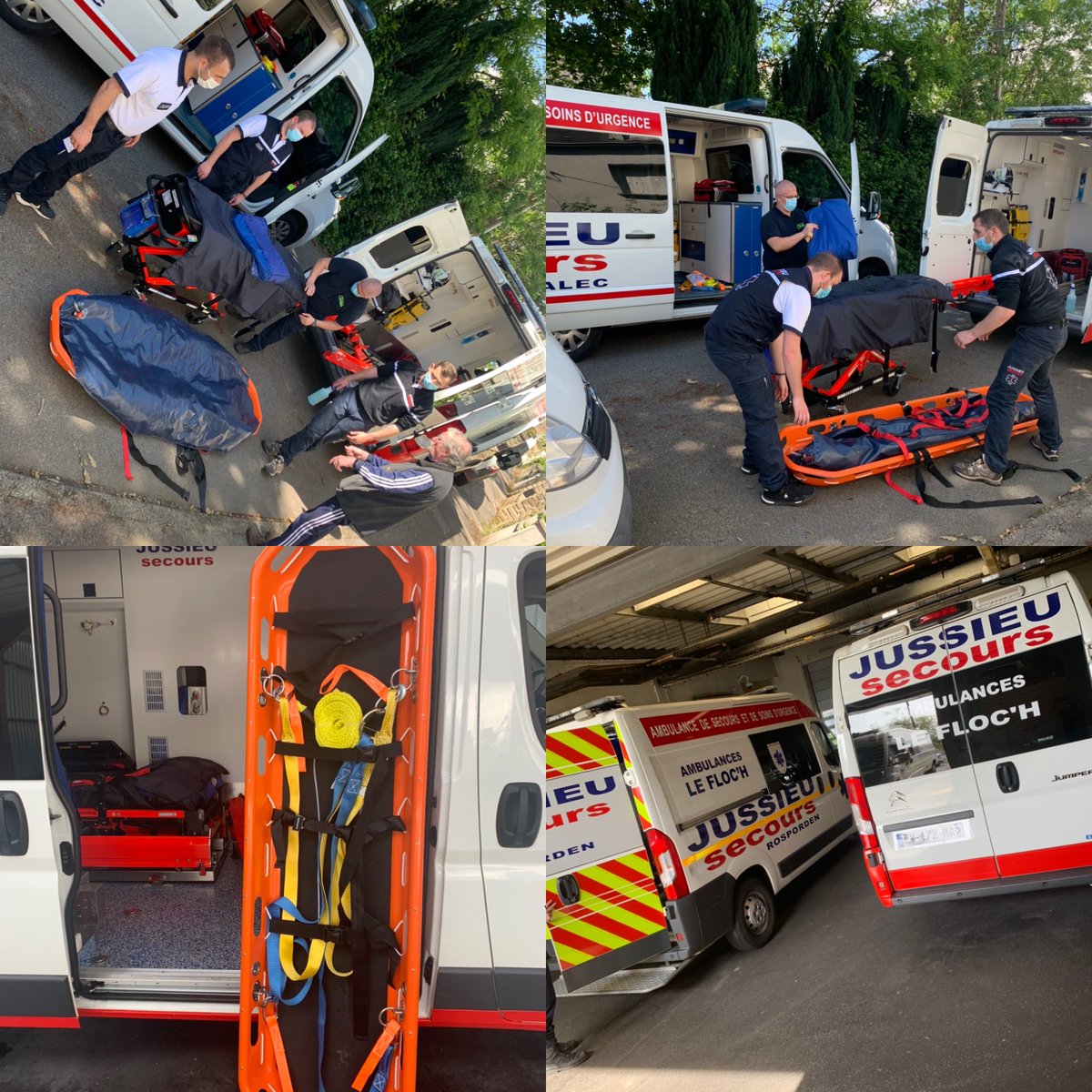 JussieuQ's tweet photo. TRANSPORT BARIATRIQUE
Les ambulanciers et leur savoir faire, bravo 🤝 à Eva, Catherine, Mathieu, Pierre, Guillaume, Sylvain, pour leur collaboration; #samu29;#jussieusecours;#Jussieusecours;#jussieusecourscrozon;#samu29;#turbulance https://t.co/vHXTQOzJxA