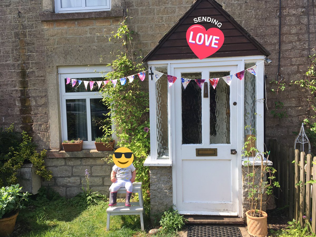 CharlotteShiles's tweet photo. Who else is celebrating today @stbartsRWB? Go on and show us your bunting!! https://t.co/DmQn0P0a6h