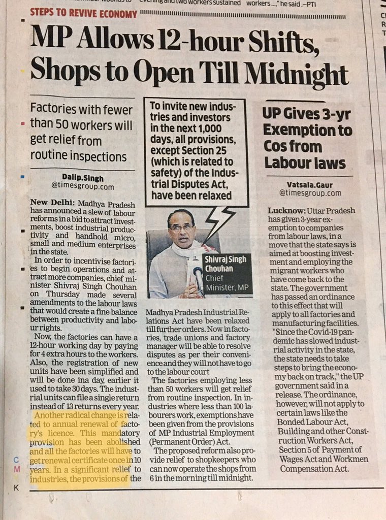 VivekSinghal77's tweet photo. Hope @UPGovt will also change frequency of Renewal of Factory License &amp; Electrical Contractor License from annual to 10 yrs @ChiefSecyUP @myogiadityanath @navneetsehgal3 @Satishmahanaup @FISME @iiaonline https://t.co/T7OLMbr64j