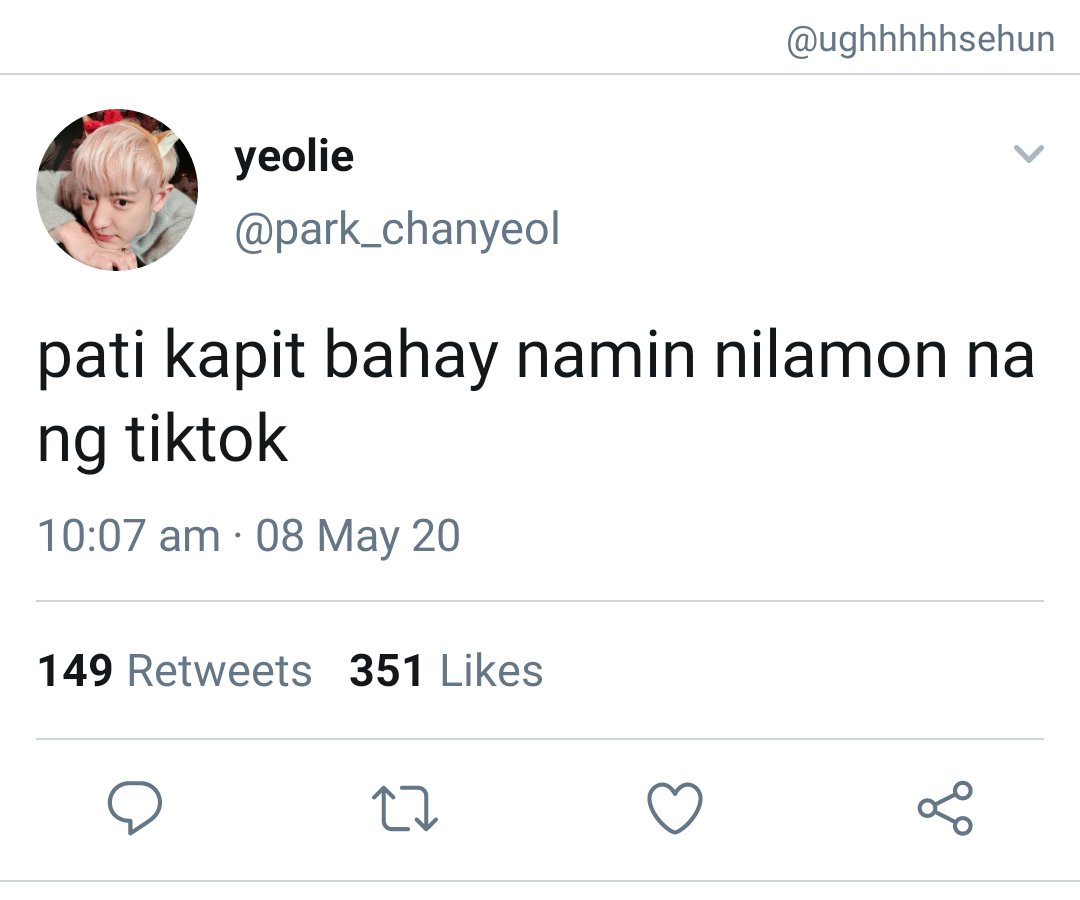 S4YUUU's tweet photo. [ replay ]

chanbaek socmed au

Despite having a community quarantine 2 neighbours suddenly become lovers through tiktok amidst the epidemic. https://t.co/XObmEIF9yQ