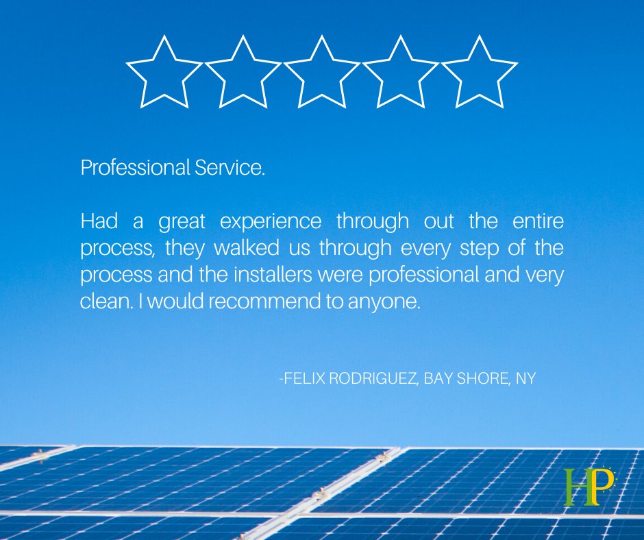 HarvestPowerLLC's tweet photo. The best compliment we can receive is a recommendation to your friends and family.  Thank you Felix for your trust and welcome to the Harvest Power family. https://t.co/EPlVfCYrJv