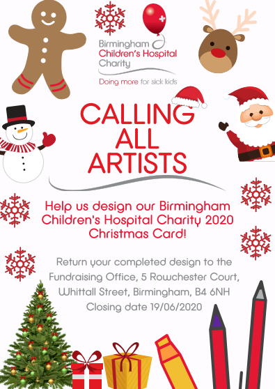 Bham Children S Hosp On Twitter Have You Entered Our 2020 Christmas Card Competition Yet Just Download And Print The Template Draw Your Festive Design And Post It Back To Us Before Friday