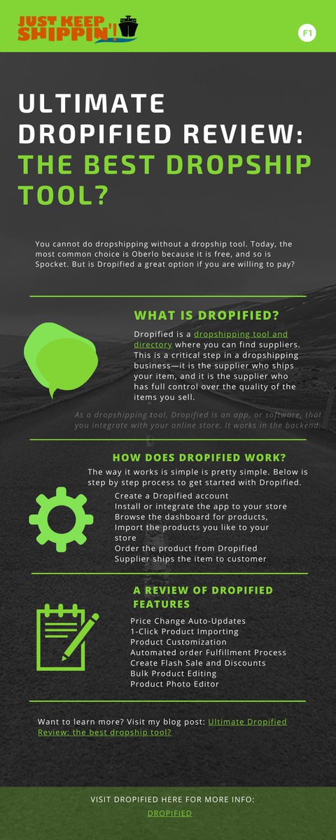 JKS_Ecommerce's tweet photo. Ultimate #Dropified Review: the best dropship tool?

Is Dropified any good for #dropshipping? How much does it cost and what are the features? Read my review to find out!

READ MORE: https://t.co/fvwCMHTGgK https://t.co/OTTfh7eoVY
