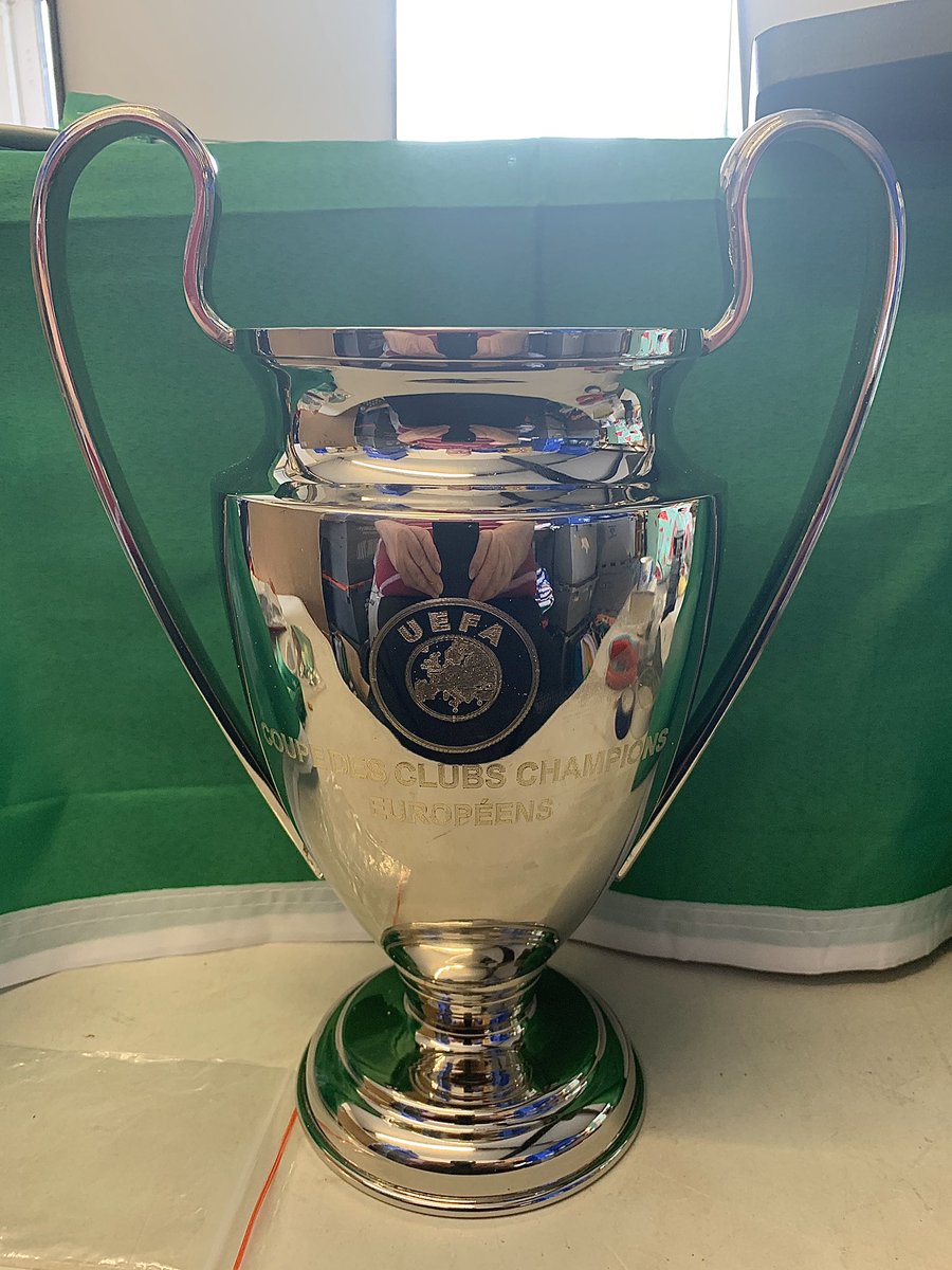 hailhailsouv's tweet image. COMPETITION TIME - 

To celebrate the support we’ve received we will be giving away this replica European Cup engraved with starting 11 and date on the back - 30CM scale 

To enter simply follow our page and RT this tweet 

We will pick a winner on Monday the 25th of May 🍀😉