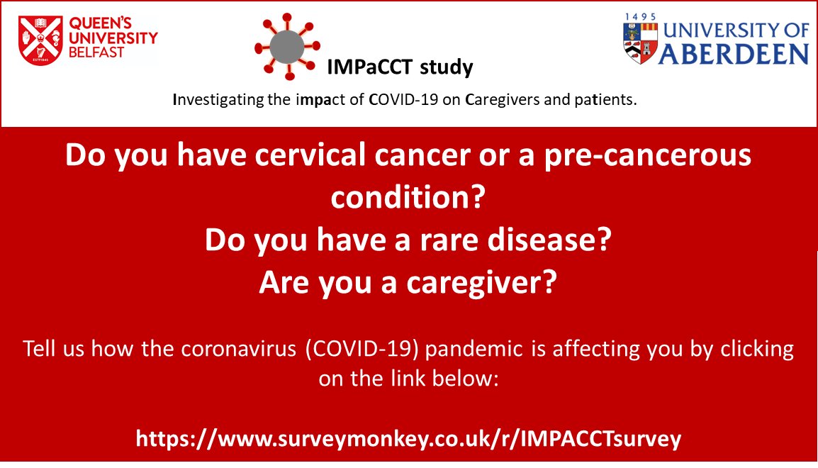 ImpacctStudy's tweet photo. Let’s get the word out about this vital research- tag some of your favourite cervical cancer advocates and organisations and let’s try to spread the word as far as we can! Link: https://t.co/ZhkVoRb1Ph
@MujeresAgnstCC
@StopHPVCancer
@eveappeal
@CCAI_ireland https://t.co/v6WG1OfA7n