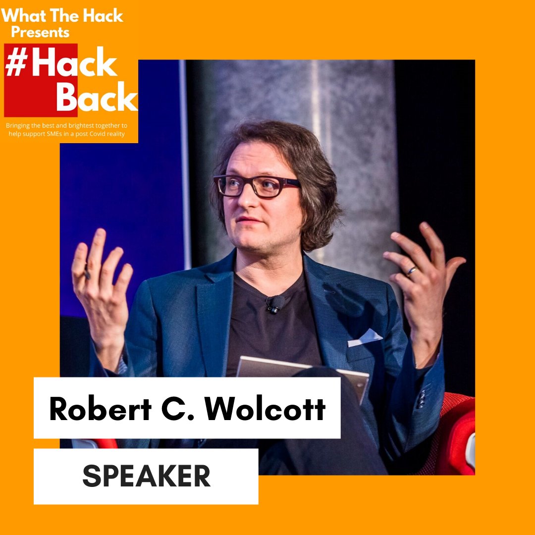 hacksomething's tweet photo. Happy Friday everyone! For our next announcement we're over the moon to announce Co-Founder of @TWIN_Global  and @Clareo, @RobertCWolcott  will be speaking at #HackBack

Apply now to join us at #HackBack!
https://t.co/dEfCE9mO85 https://t.co/FOAegb8cdJ