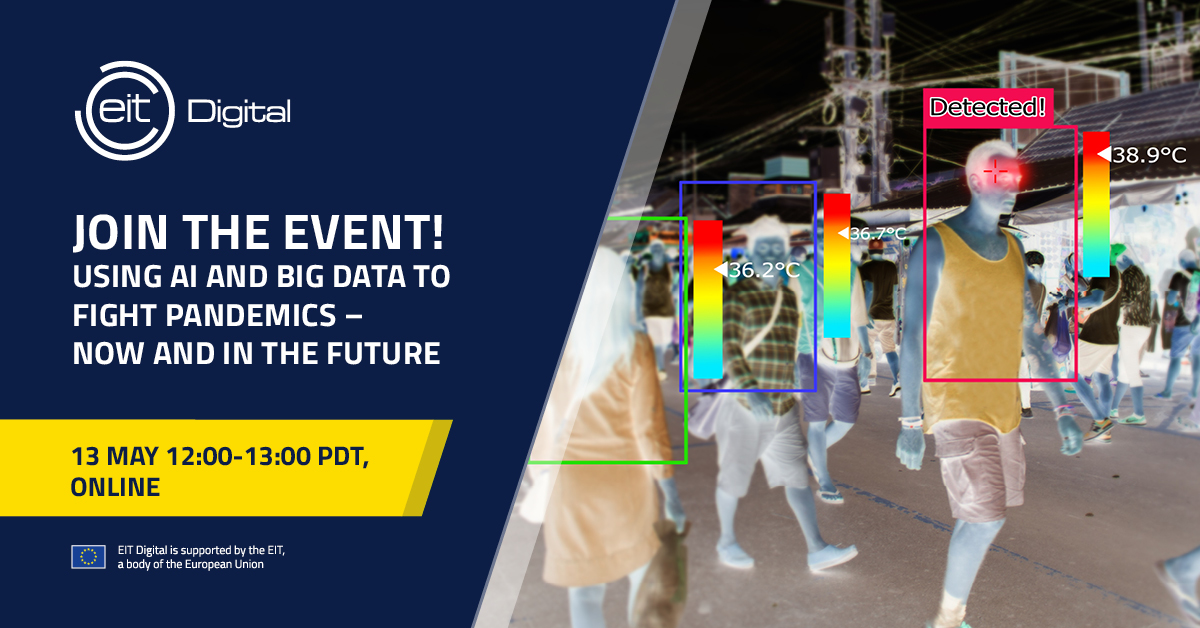 CBMfvg's tweet photo. Webinar "Using AI and Big Data to Fight Pandemics: Now and in the Future"
⏰13 maggio ore 21.00 CET
@EIT_Digital
#webinar #ArtificialIntelligence #BigData #Covid_19 
👉🏻https://t.co/9xaHevgalk https://t.co/Ddhroc98Zg