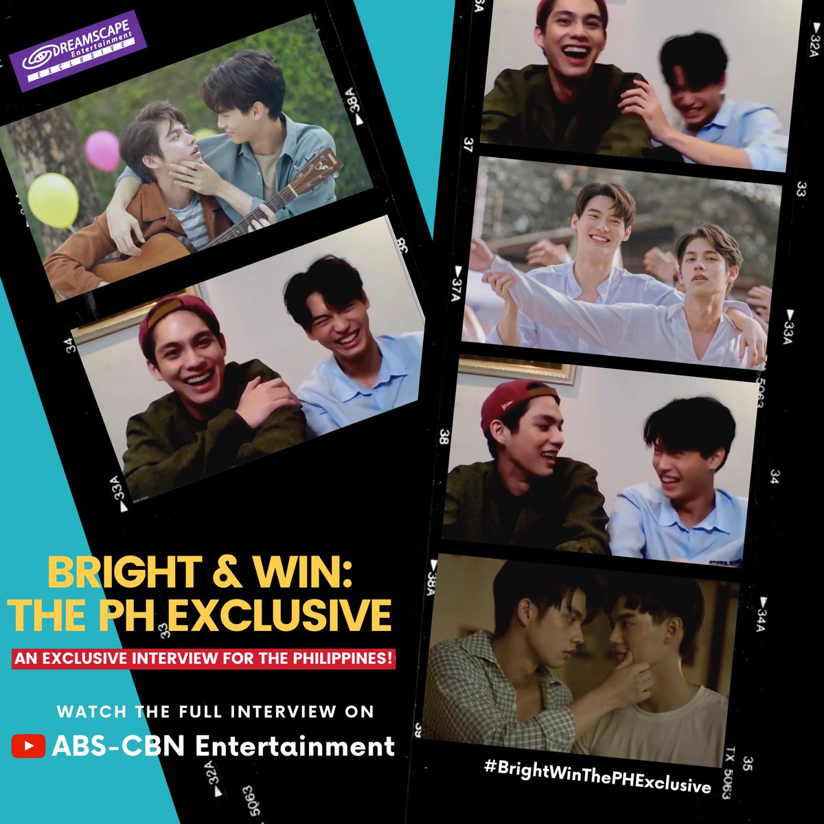 DreamscapePH's tweet photo. FULL INTERVIEW UP NOW! To watch the full interview of Bright &amp; Win, go to — https://t.co/5ZJ0B0koCx #BrightWinThePHExclusive https://t.co/R0i3Zbt00q