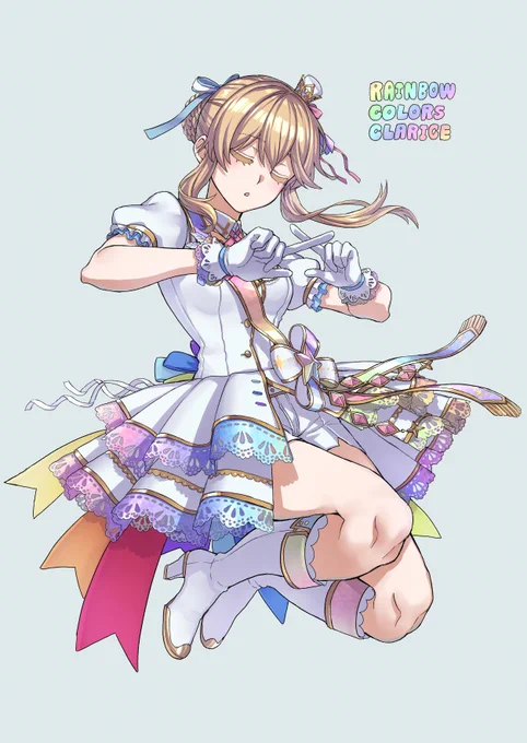 クラリスさんを1日1回TLに流すことによってじわじわクラリスさんのファンを増やしていく計画2020

レインボーカラーズリス
#1日1クラリスさん ㉒
#ボイスアイドルオーディション 