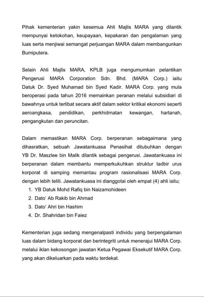 ICU_JPM's tweet photo. Tahniah kepada YBhg. Ketua Pengarah Unit Penyelarasan Pelaksanaan Jabatan Perdana Menteri (ICU JPM), Datuk Nor Azri Zulfakar di atas pelantikan sebagai Ahli Majlis MARA berkuatkuasa 15 Mei 2020. https://t.co/WEfgWBrA3w