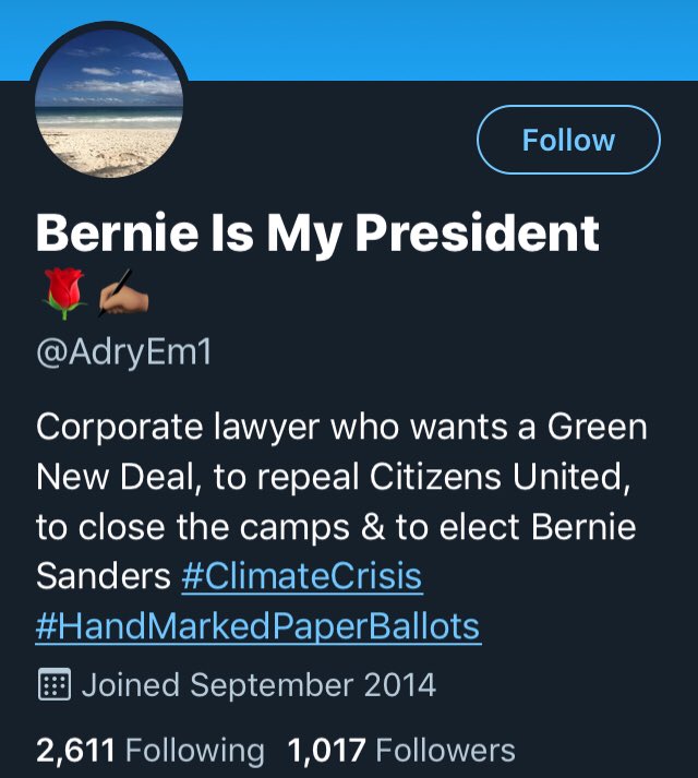 nevbav's tweet photo. @AdryEm1 @Patta47cake @PhilipWegmann Has 2B a fake account.
Says they R a corp lawyer in their profile then says something insanely stupid about a lawyer being paid in contingency...when no civil suit has been filed.
If Reade lawyer isn’t being paid(doubtful), they would be working pro bono.
#fakeAccount
#bernieBot https://t.co/XXOQ9EG2mH