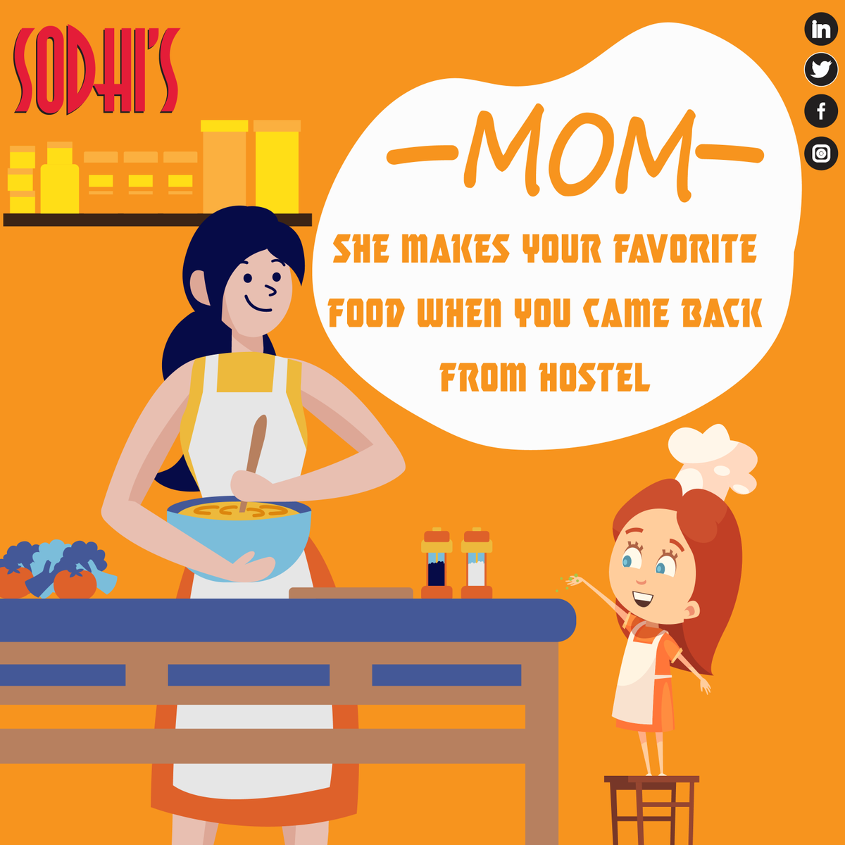SodhisSuper's tweet photo. Mom,
She always know what's the best for us.
Comment below and tell us what suck memories or special small things your mom does for you to show her love. https://t.co/nmMxmjxvsO