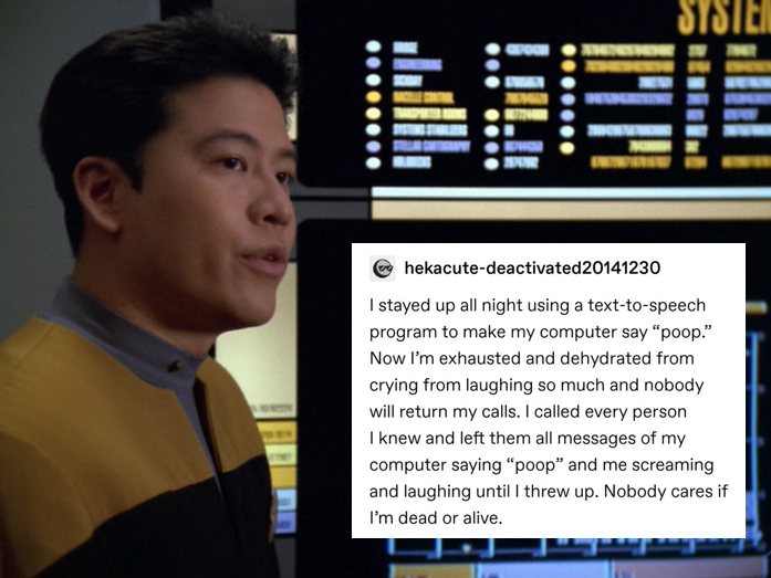 star trek: voyager characters as some of my favorite tumblr text posts