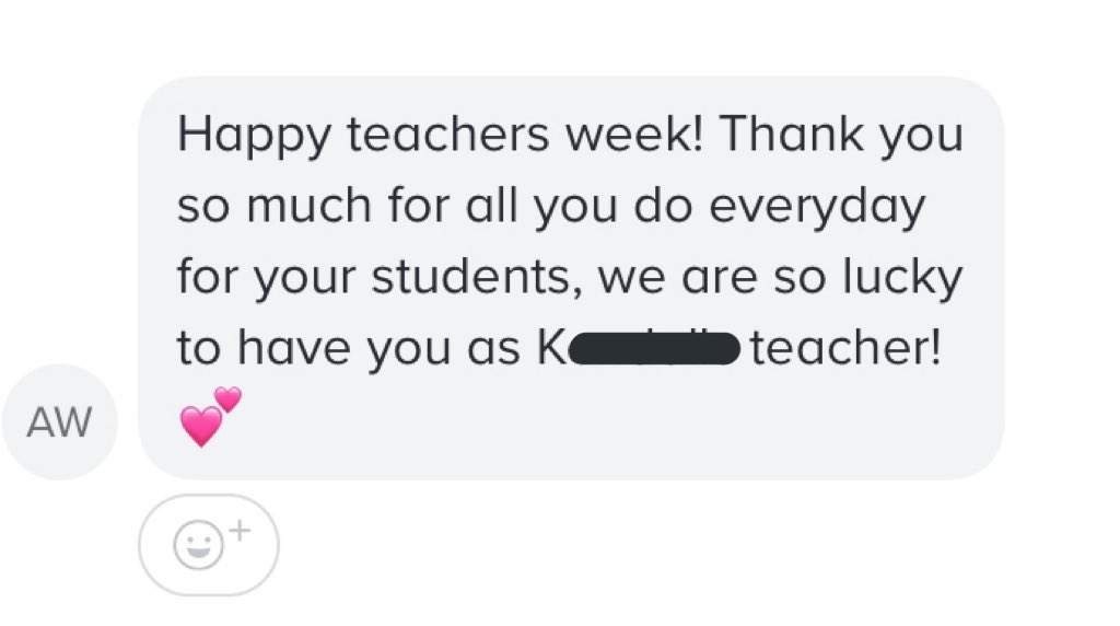 Jenlgre's tweet photo. It’s always nice to get sweet messages from parents! #CISDRocks #LakeviewLions https://t.co/WBXiwKBba3
