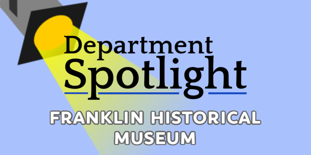 TOFranklinMA's tweet photo. Want to know more about Franklin's Historical Museum? Check out our latest Department Spotlight to learn more about the Museum and the role of our Town Archivist, Rebecca Finnigan. #history #perservation #community #franklinma https://t.co/O5KTqlZw7l https://t.co/nycaKReSet