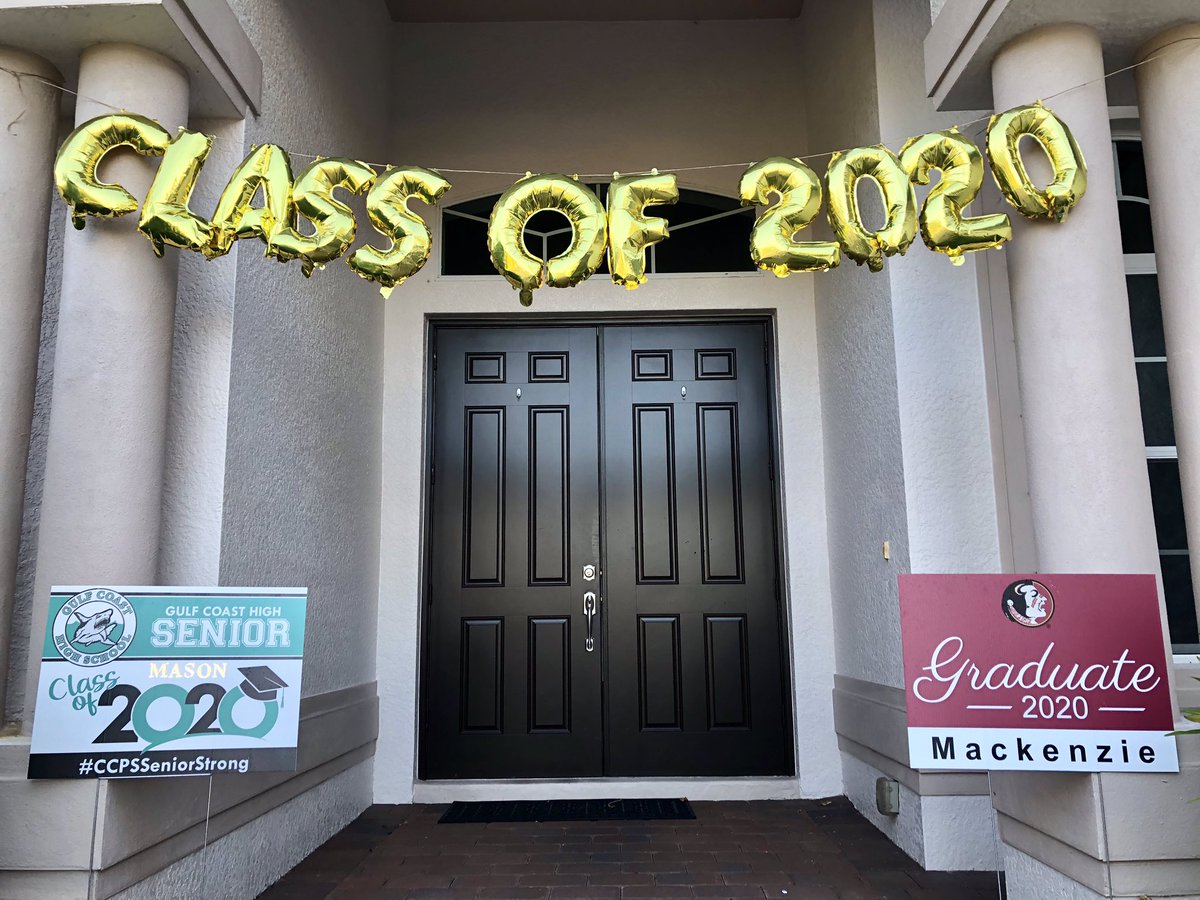 NaplesMorgans's tweet photo. #CCPSSeniorStrong X 2 in the Morgan household. Thanks for the memories @PoincianaCCPS @NNMSWildcats @GCSharks @collierschools #Classof2020 #CCPSProud https://t.co/HVdpvob1am