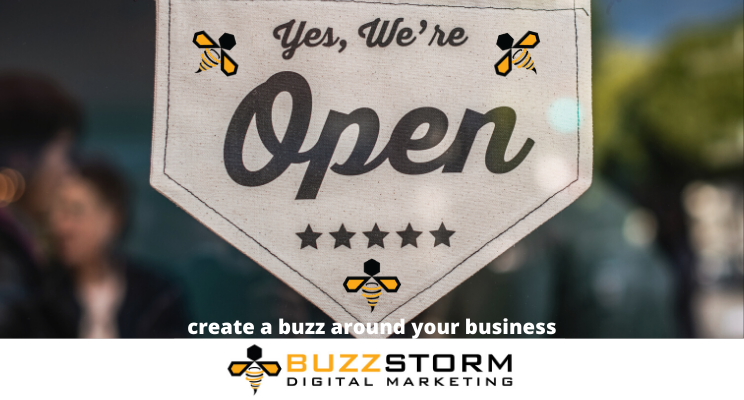 BuzzstormM's tweet photo. The time is now to get your #business #ready to reopen & #bounceback. #prepare to embrace a #new way of trading and a new way of #marketing. #create a #buzz around your #business with #buzzstormdigital https://t.co/PkC5QJ9cVu