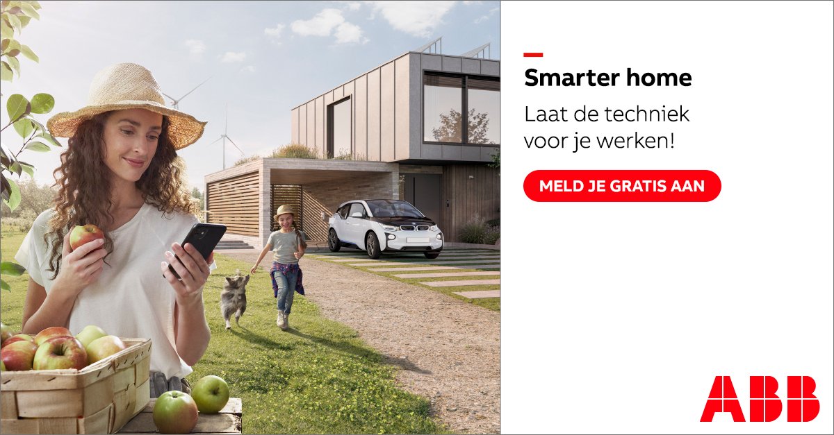 Blijf op de hoogte van wat er speelt met ABB’s Weekly Webinar. 14 mei 09.00: ‘Smarter Home: laat de techniek voor je werken!’ door Peter Bos. Meld je gratis aan!
onlineseminar.nl/abb  #Webinar #ABB_Installatie