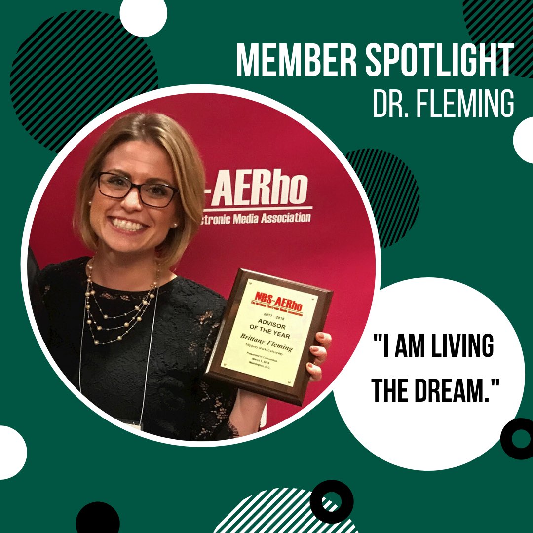 WSRUTV's tweet photo. Today, our member spotlight is dedicated to @drfleming211 ! She is the advisor of WSRU-TV, an amazing role model, a talented creative, and most importantly our friend. Thank you for being amazing every single day! We love you and can’t wait to make you proud! ❤️❤️❤️ https://t.co/Xkz5VpjUDO