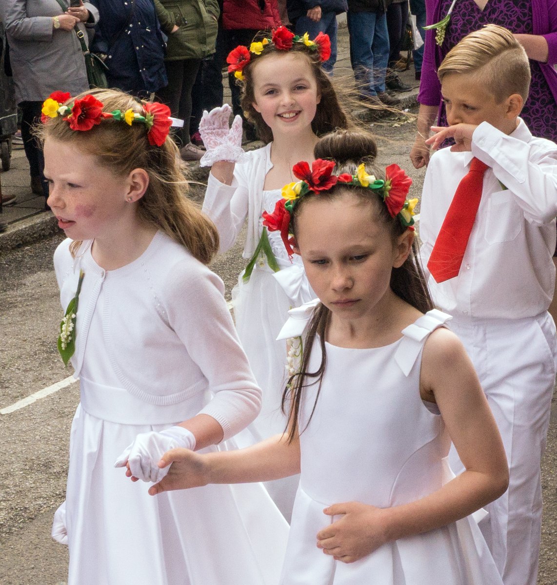 RogerDriscoll's tweet photo. Helston Flora Day 8 May 2019 #helston #floraday #furrydance #cornwall #halantow Farewell to Flora Day till May 2021! https://t.co/k87wYWJLUA