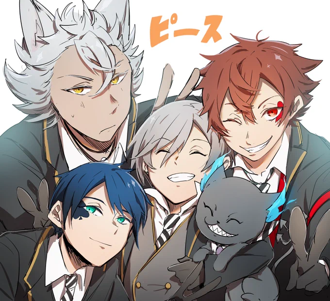 #twstプラス
相棒たち
⚠️監督生顔あり 