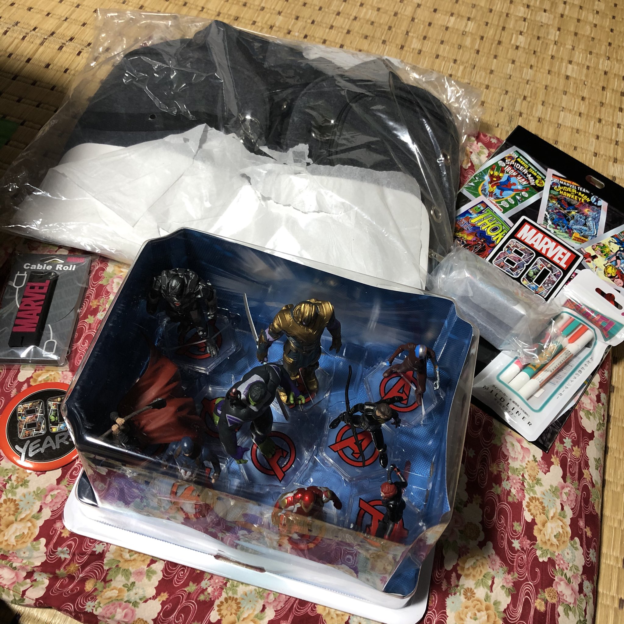 鶴 ディズニーストアでハッピーバック買ったの ジムバック来たり フィギュア来たり カメラバッグきたり ミニーちゃん筆箱とか キンハーのステッカーきたり だいぶ当たりすぎて最高 ๑ ㅂ و 正月買わんでよかった感 笑 ディズニーストア 福袋