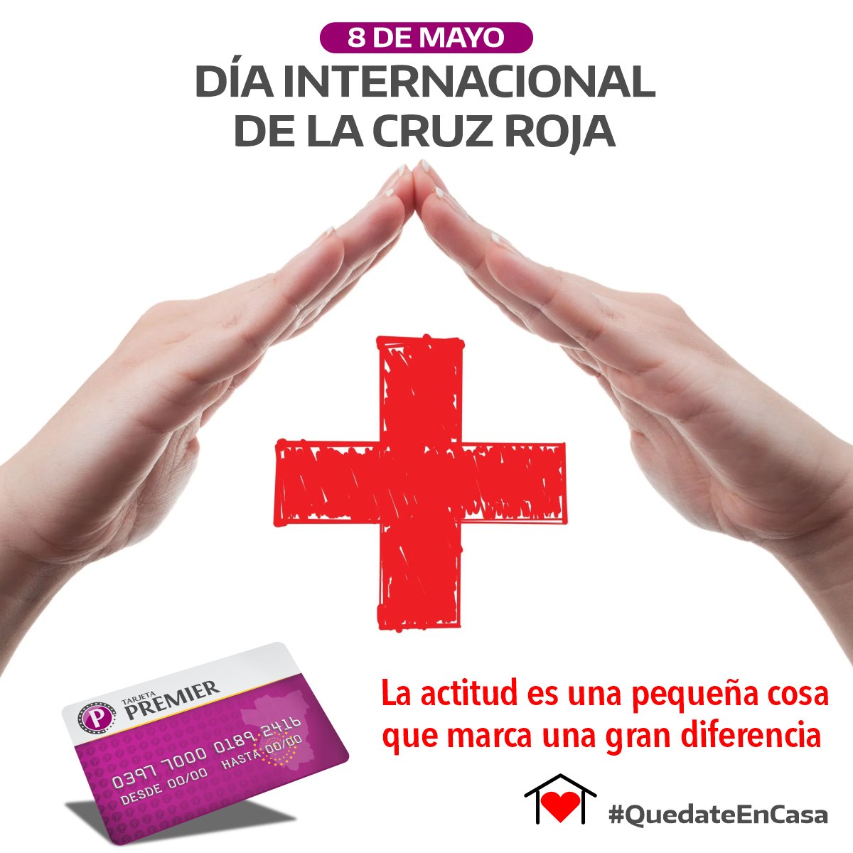 TarjetaPremier's tweet photo. El 8 de mayo se celebra el Día Mundial de la Cruz Roja  y de la Media Luna Roja, fecha de nacimiento de Henry Dunant 🙋‍♂️, fundador de la Cruz Roja.
#CruzRoja #Felizdía #humanitaria https://t.co/qxfamuEbIO