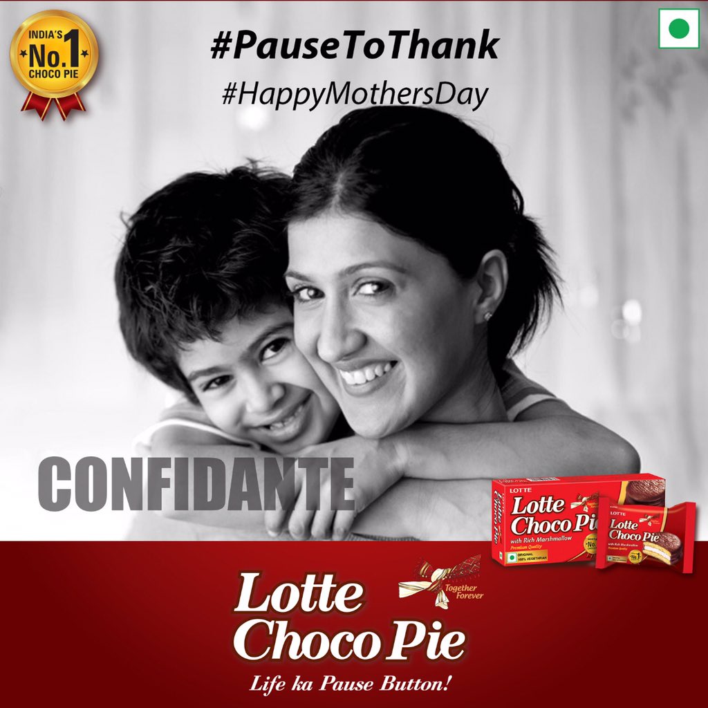 lotte_india's tweet photo. #Pausetothank 🙏🏻
#Confidante 🤱🏻

#Lotte #Lottechocopie #Pause #LotteIndia #ChocoPie #LifeKaPauseButton #lottecocoapie  #pausebutton #pause #lottegroup
#stayhomestaysafe #lockdown #love #confidant #mentor #motivation #soulmate #confidence #humandiary #thebestfriend #lovealwaysindi https://t.co/StTgStBtnS