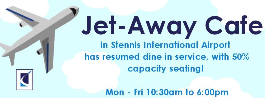 HancockCountyMS's tweet photo. We're happy to share that the Jet-Away Cafe inside Stennis International Airport has started seating again!
We can't wait to get our hands on that Friday Special 🤗😋
#HancockCounty #HancockStrong #StennisInternationalAirport https://t.co/eG7Gyon8nL