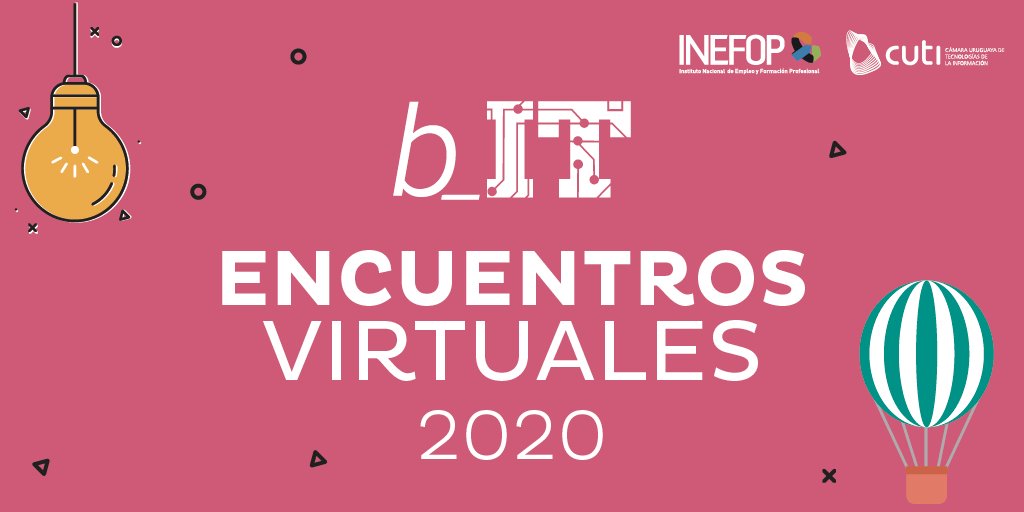 CutiUy's tweet photo. Hoy comienzan los Encuentros Virtuales del #ProgramaBit 💡 El mayor de los éxitos a los estudiantes que estarán presentando sus proyectos y un agradecimiento a los Evaluadores b_IT.
@INEFOPoficial https://t.co/ES7TBJKjRd