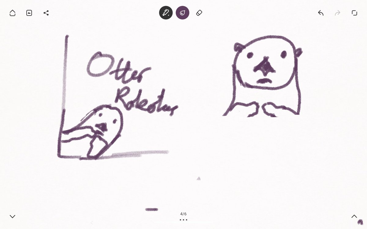 OtterRobotics's tweet photo. We're investigating some possible new logo designs. We're currently in the (very) rough stage. 😂✍️ https://t.co/4sxWw0i3lc