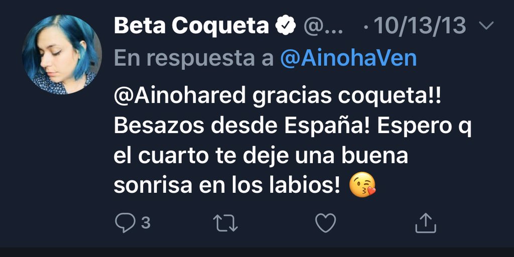AinohaVen's tweet photo. Estoy FELIZ por @Betacoqueta , parece mentira que hace 7 años  que conocí a Valeria  y desde  el 2013 seas parte de mi vida. Empezando a ver  #ValeriaNetflix https://t.co/TsfNpFbnQw