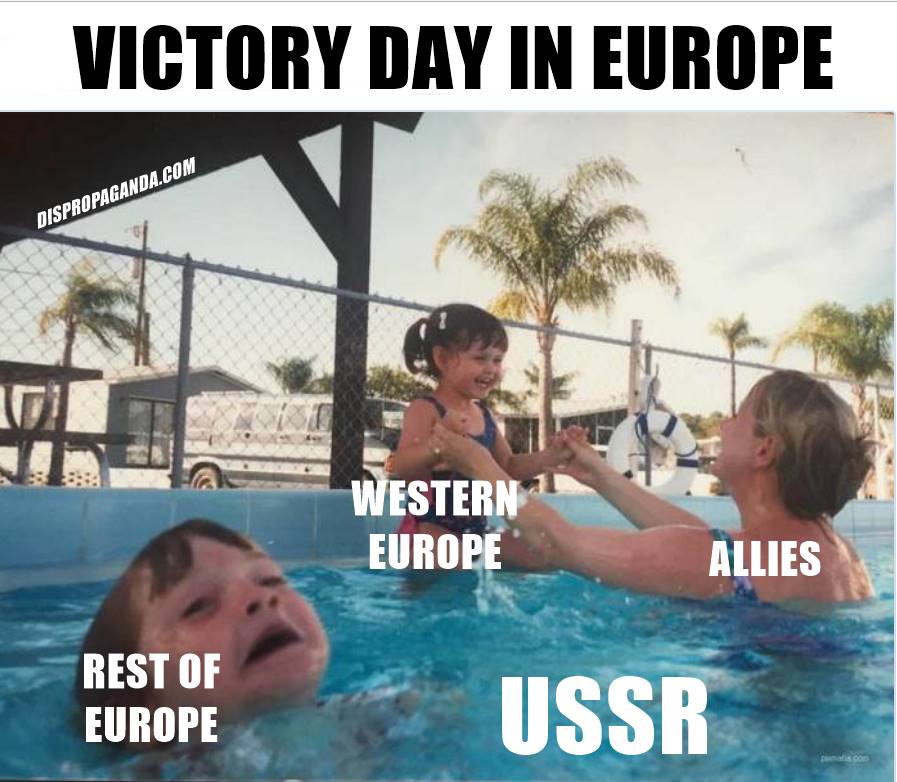Happy Victory day.

Read more - dispropaganda.com/single-post/20… 

#VEDay #VEDay2020 #VictoryInEuropeDay 
#VictoryDay #Victory75