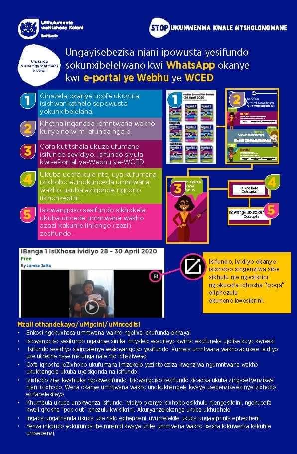 KarenR_Dudley18's tweet photo. Lesson Plans, Activities &amp; Videos Week 5: 11- 15 May
GRADE R - GRADE 9: ALL SUBJECTS
https://t.co/A6dpjrWMXc @WCEDnews @WCED_HOD @DebbieSchafer @elzetteb @MarietteVorste3 @almaret_toit @ECKEDOffice @metropoleeast @MSED_CURRICULUM @mced_wced @Wendy_Horn01 @WestCoast_Edu https://t.co/OvELj7gJX1