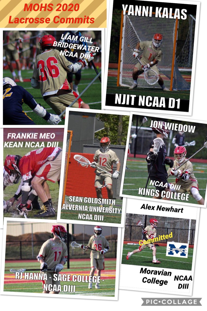 7 members of the Boys Mount Olive Lacrosse team class of 2020 will go on to play NCAA lacrosse.  An inspirational group of student-athletes. <a href="/MOJLAX1/">Mt Olive Jr LAX</a> <a href="/ZywickiR/">Dr. Robert R. Zywicki</a> <a href="/PrincipalMOHS/">Mount Olive High School</a> <a href="/MOHSSports/">MOHS Sports</a> <a href="/DavidFalleni/">mohs_vp</a> @MGtwelve <a href="/dailyrecordspts/">Daily Record Sports</a> @MorrSussSports