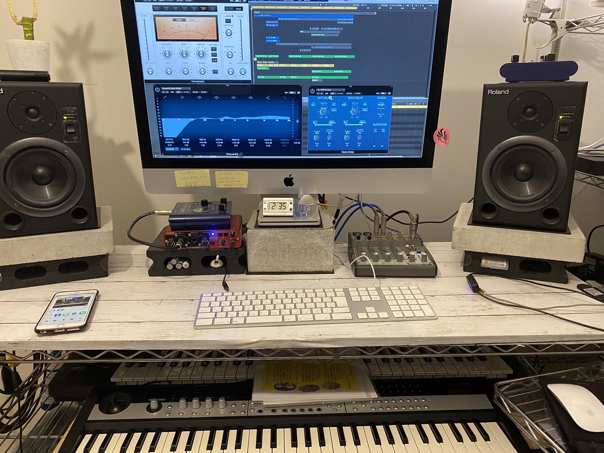 Gen_DG's tweet photo. ※DTMやる人あるある
DTMの作業画面の画像、実は本人よくわからん(使いこなせてない)けど、なんか”ちょっとできそう”な感じに見えるからついSNSに載せがち。
#DTMやる人あるある #DTMあるある #DTM #あるある #DAW #Logic #Logic10 #Cubase #ProTools #AbletonLive https://t.co/9RdXNLuOYS
