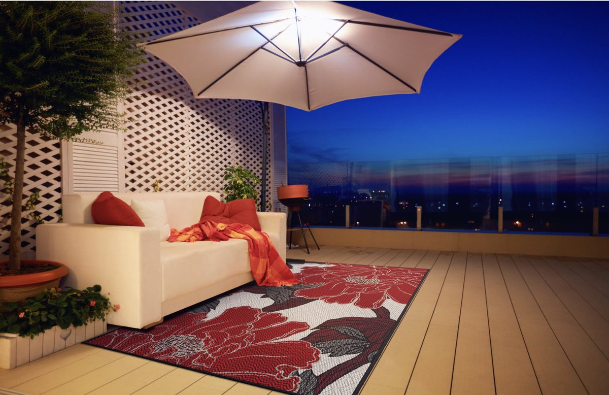 KORHANIhome's tweet photo. A relaxing peaceful evening at home on the balcony is one of life’s greatest pleasures....

Rug available now at Home Hardware:  https://t.co/CMnvHHn5Wa 
#weekendishere #itsfriday #timetorelax #balconydecor #outdoorliving #decorate #korhanirugs #korhaniliving #arearugs https://t.co/CLlxkFn74e