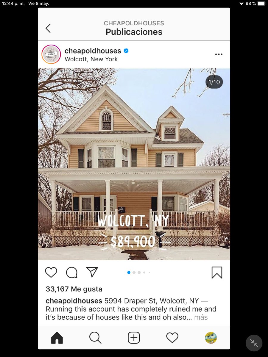 Tacobell_Loverx's tweet photo. Encontré una pagina de bienes raices de EEUU y Canada donde venden casas algo antiguas pero en muy buen estado....

Nombe que va...acompáñenme a ver esto https://t.co/FRvdqJcPRx