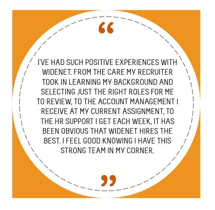 WideNetConsult's tweet photo. Happy Friday! As thankful as we are for positive testimonials, we are even more thankful for our amazing consultants! We can't wait until we're able to meet our consultants face-to-face again.

#WeGotThisSeattle #Thankful #Testimonial #WideNetConsulting https://t.co/CZLetVWyk6