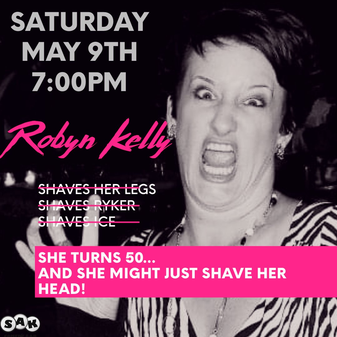 You do NOT want to miss this Saturday’s Facebook live stream check in with Robyn Kelly.
We open donations up this Friday at 8:00 pm and if we raise $5000 by 8:00pm Saturday night.....
ROBYN WILL SHAVE HER HEAD LIVE!