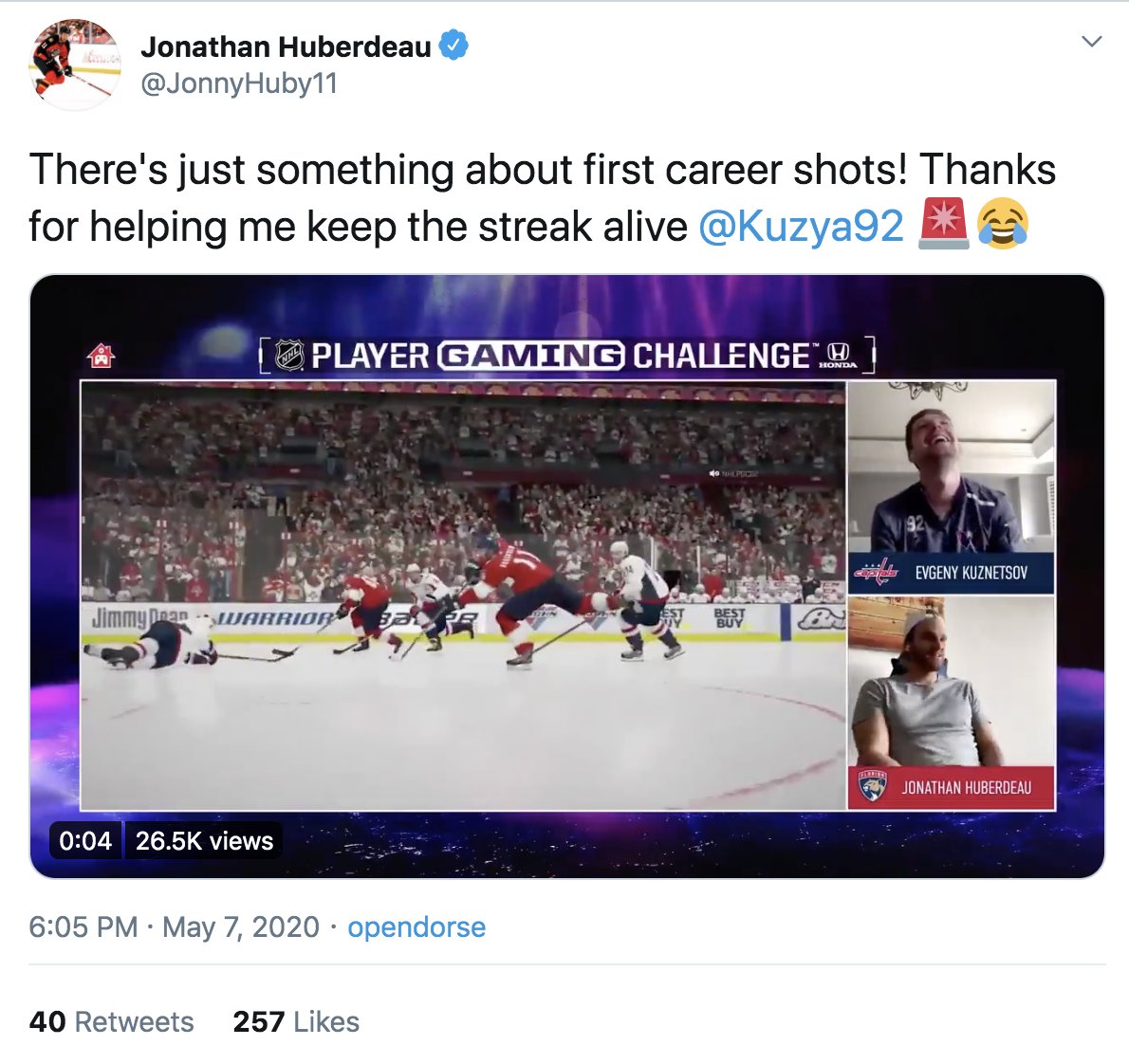 DakotaCrawford_'s tweet photo. Nearly identical highlights posted 1 hour apart. 1 from a player, 1 from a brand. Look at those engagement numbers:

⬅️ @JonnyHuby11 
🔵 63K followers
🔵 26.5K video views

➡️ @Sportsnet 
🔵 748K followers
🔵 5.7K video views

#smsports https://t.co/WQj3o7TPu5