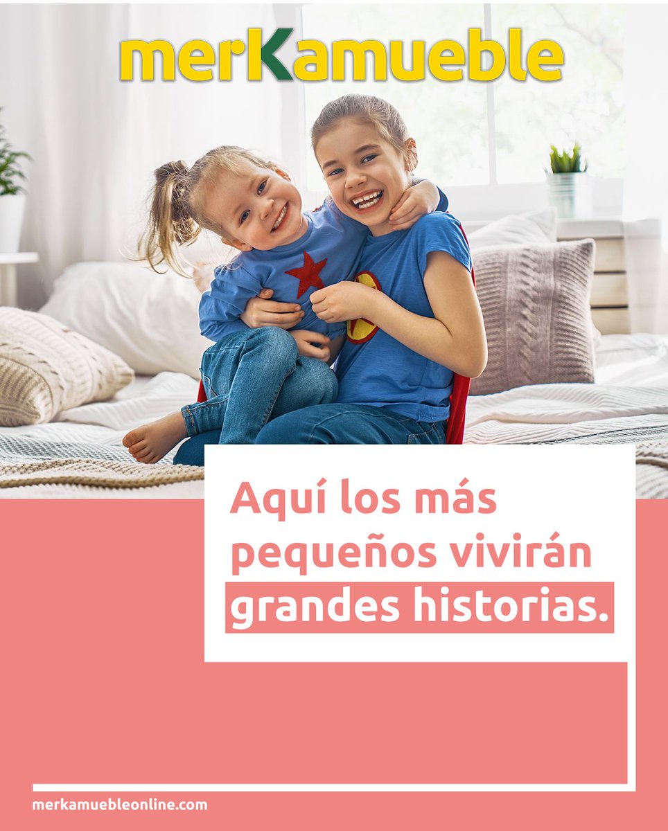 Merkamuebleofic's tweet photo. En el dormitorio Juvenil es donde los más pequeños vivirán siempre grandes historias. Mesas de estudio, camas nido, convertibles, espacios donde crecer, jugar y estudiar.☺️🏠
https://t.co/UuQI2Yo6JS https://t.co/txvDrij3Uo