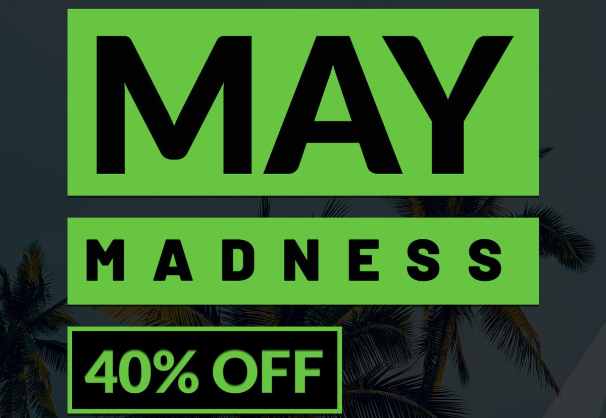govolt's tweet photo. May Madness — 40% OFF STORE-WIDE - https://t.co/5pAbJrUsGU https://t.co/7JtonURtev