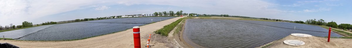 nexomwastewater's tweet photo. At the finish line for another week, time for #FinishedProjectFriday! Thanks to engineers KGS Group and GC Fast Brothers Ltd, the Town of Melita, Manitoba has #optAER lagoon aeration and #SAGR post-lagoon nitrification so they never have to worry about ammonia limits again! https://t.co/4i4vU70rya