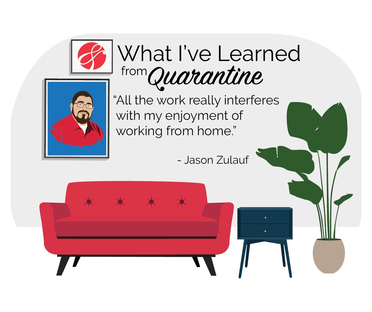 redampersand's tweet photo. Graphic Designer & Web developer JZ’s wit and humor is missed around the office! Thank goodness we still have the weekend for relaxing. TFTI, right?
#SASSersAtHome #SpiroStyle #Quarantine #Covid19 #WFH https://t.co/8X6LDAsYCe