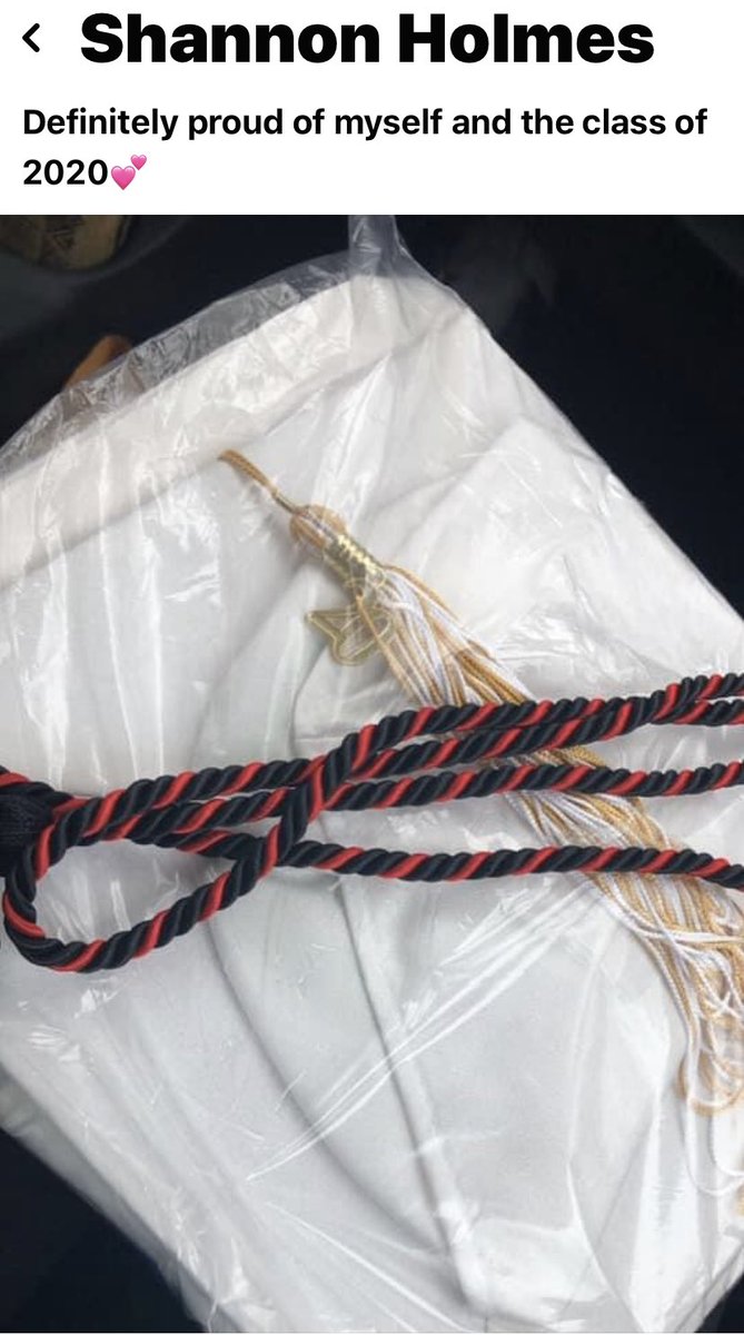 MissMeadowsWCS's tweet photo. So proud of my lil’ cousin as she graduates #WCS! Shannon you are a shining star &amp; I love you! Way to go #class2020 💛🖤
#WillardPride
#Harding Rocks!  Thank you @PrincipalCapers 🖤💛 https://t.co/h3UAVGyUeR