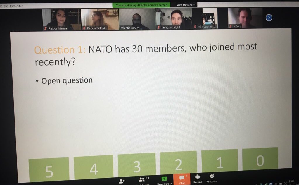 ⏩ ⁉️ Next is our @NATO #Quiz! How many #NATONerds do we have among us?