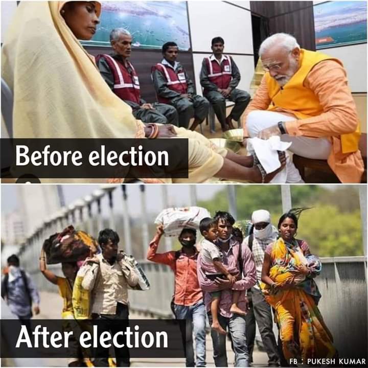 DrSamirKrSingh's tweet photo. #Covid_19 
#मोदी_माफी_मांगो 
Picture Courtesy - Some Twitter User https://t.co/ujLQY2J9qs